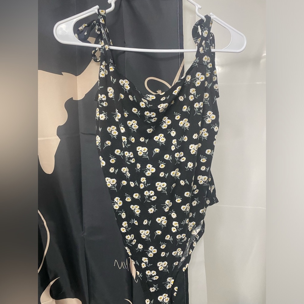 Floral body suit